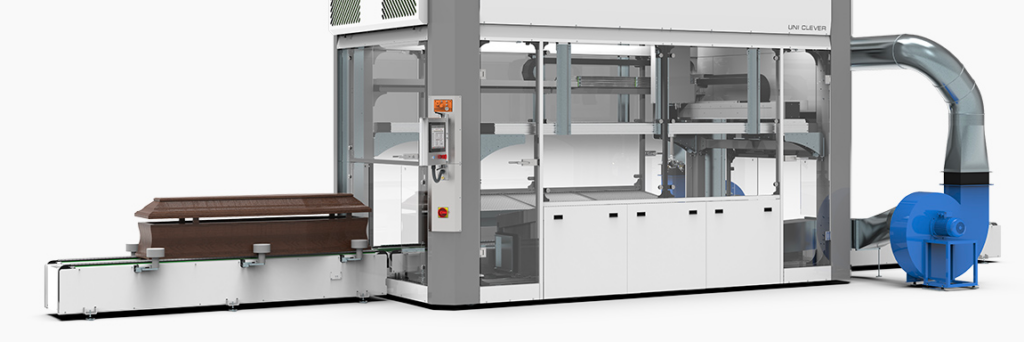 Automatizált Festőberendezés faipar számára