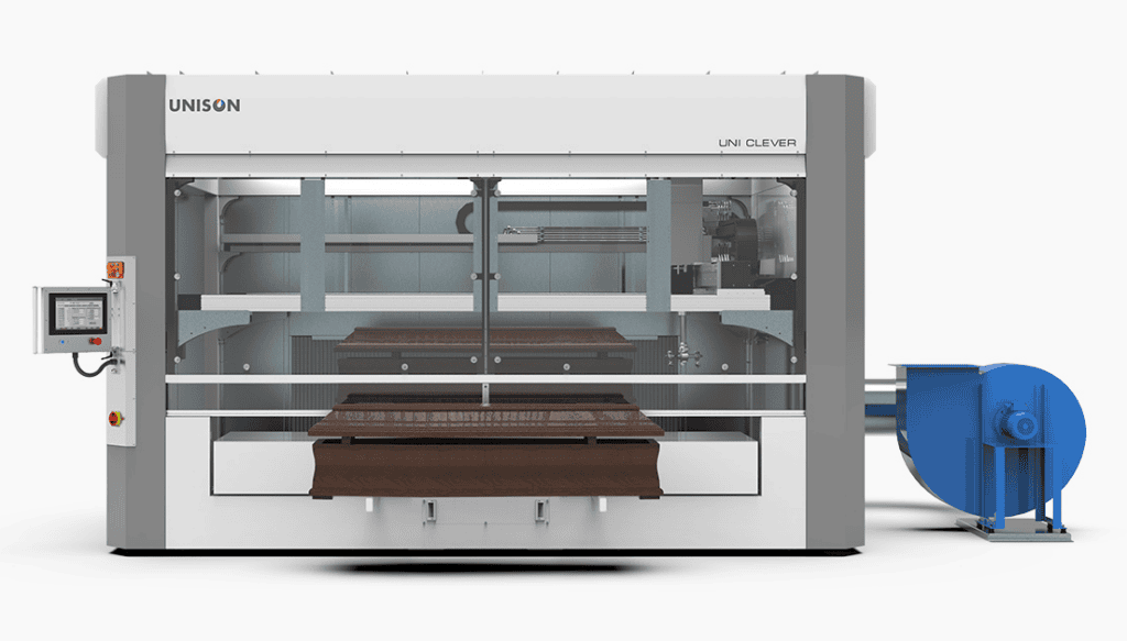 Automatizált Festőberendezés faipar számára